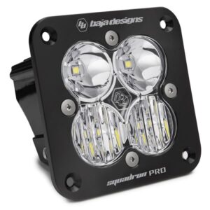 Squadron Pro Black Flush Mount LED Auxiliary Light Pod