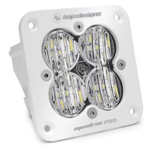 Squadron Pro White Flush Mount LED Auxiliary Light Pod