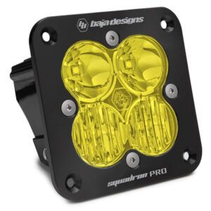 Squadron Pro Black Flush Mount LED Auxiliary Light Pod