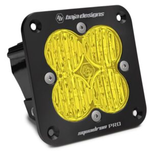Squadron Pro Black Flush Mount LED Auxiliary Light Pod