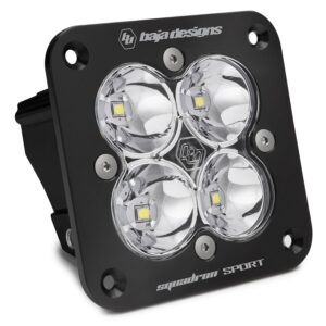Squadron Sport Black Flush Mount LED Auxiliary Light Pod