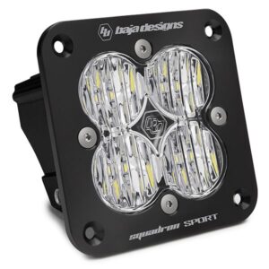 Squadron Sport Black Flush Mount LED Auxiliary Light Pod