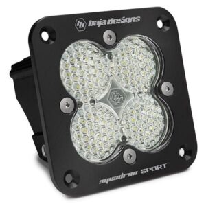 Squadron Sport Black Flush Mount LED Auxiliary Light Pod