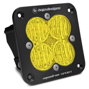 Squadron Sport Black Flush Mount LED Auxiliary Light Pod