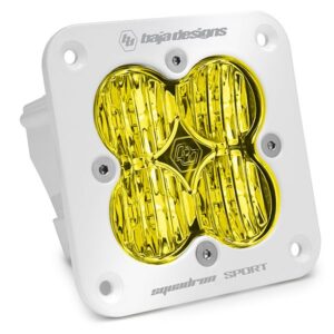 Squadron Sport White Flush Mount LED Auxiliary Light Pod