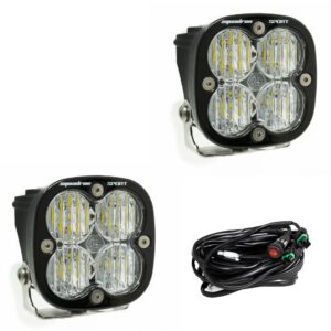 Squadron Sport Black LED Auxiliary Light Pod Pair