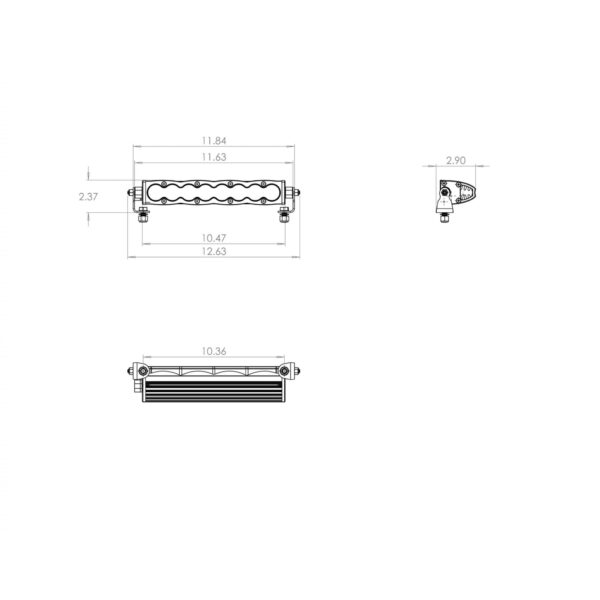 S8 Straight LED Light Bar