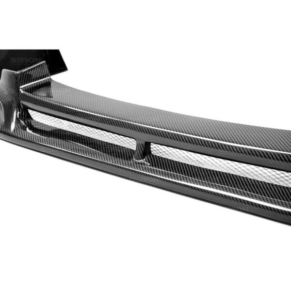 Seibon Carbon, FL0203SBIMP-CW, CW-style carbon fiber front lip for 2002-2003 Subaru Impreza / WRX