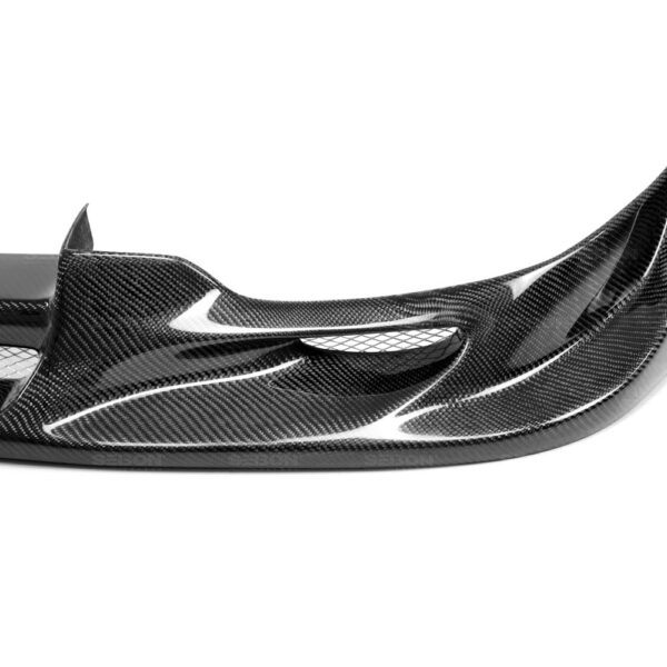 Seibon Carbon, FL0203SBIMP-CW, CW-style carbon fiber front lip for 2002-2003 Subaru Impreza / WRX