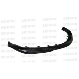 Seibon Carbon, FL0305MITEVO8-DL, DL-style carbon fiber front lip for 2003-2005 Mitsubishi EVO8