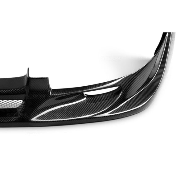 Seibon Carbon, FL0405SBIMP-CW, CW-style carbon fiber front lip for 2004-2005 Subaru Impreza/WRX