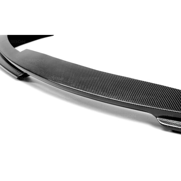 Seibon Carbon, FL0607SBIMP-TB, TB-style carbon fiber front lip for 2006-2007 Subaru Impreza / WRX