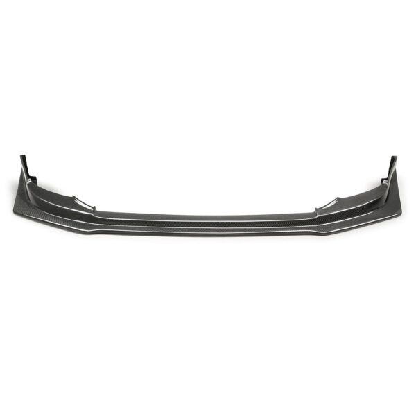 Seibon Carbon, FL0809MITEVOX-VR, VR-style carbon fiber front lip for 2008-2015 Mitsubishi Lancer EVO X