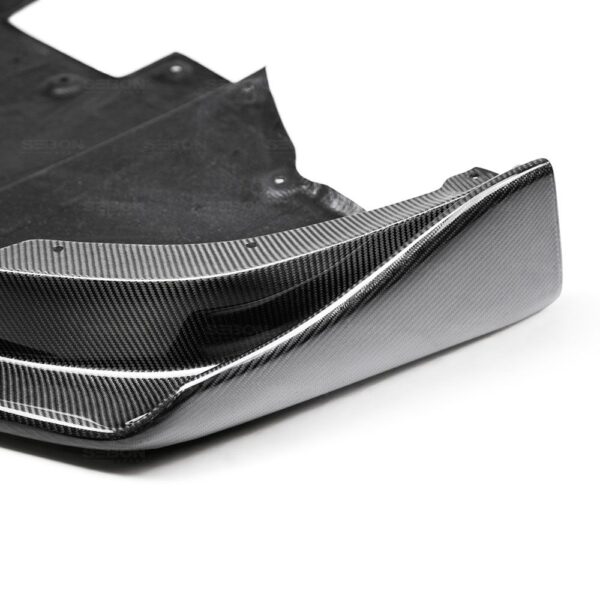 Seibon Carbon, FL0910NSGTR-SS, SS-style carbon fiber front lip for 2009-2011 Nissan GTR
