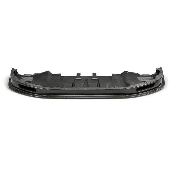 Seibon Carbon, FL0910NSGTR-VS, VS-style carbon fiber front lip for 2009-2011 Nissan GTR