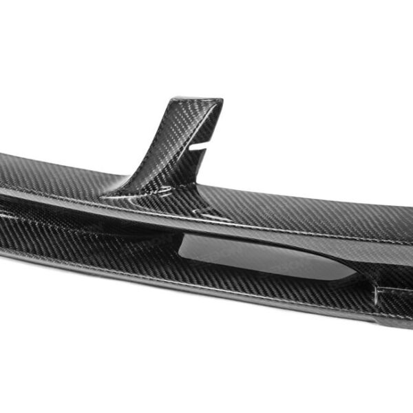 Seibon Carbon, FL1012BMWF10-KA, KA-style carbon fiber front lip for 2012-2013 BMW 5 series (does not fit M Sport or M5)