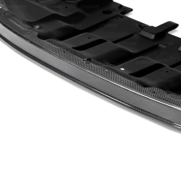 Seibon Carbon, FL1213NSGTR-OE, OEM-style carbon fiber front lip for 2012-2016 Nissan GTR
