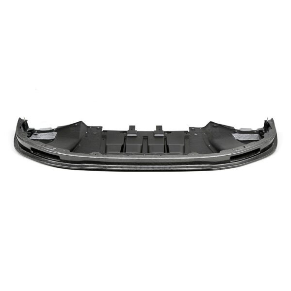 Seibon Carbon, FL1213NSGTR-VS, VS-style carbon fiber front lip for 2012-2016 Nissan GTR