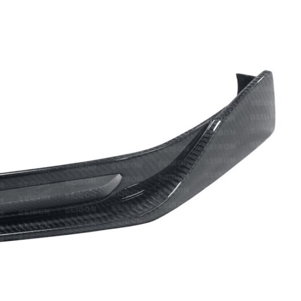 Seibon Carbon, FL1213SCNFRS-KC, KC-style carbon fiber front lip for 2013-2016 Scion FRS