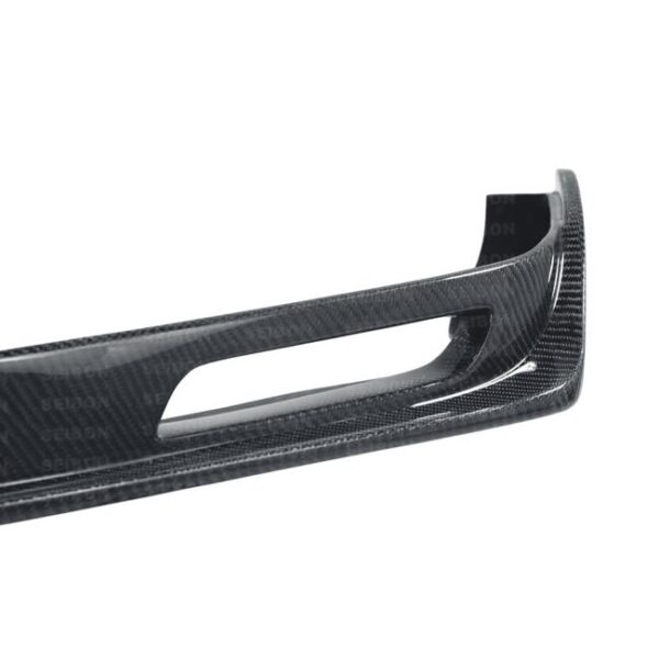 Seibon Carbon, FL1213SCNFRS-KC, KC-style carbon fiber front lip for 2013-2016 Scion FRS