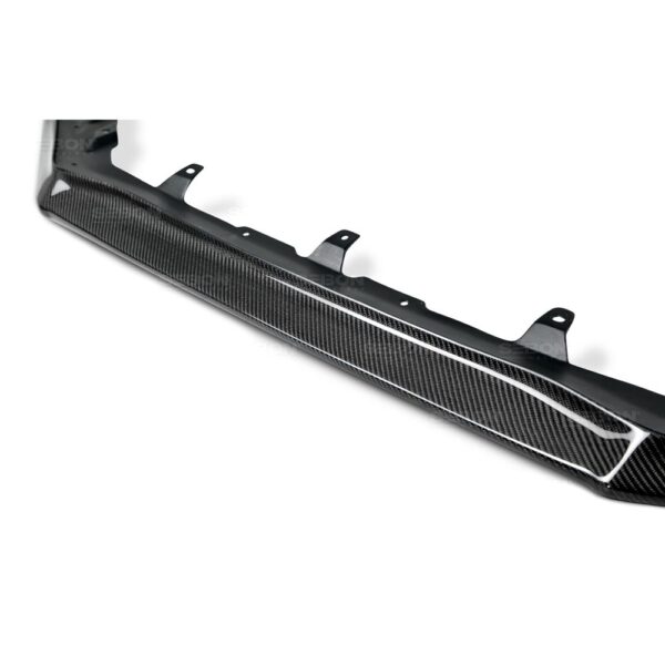 Seibon Carbon, FL15SBIMP-MB1, MB1-style carbon fiber front lip for 2015-2017 Subaru WRX/STi