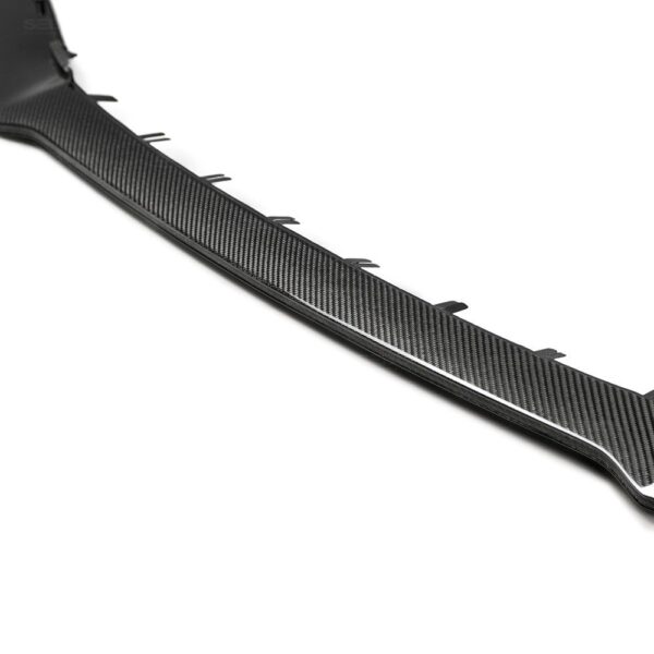 Seibon Carbon, FL17HDCVR-OE, OE-style carbon fiber front lip for 2017-2020 Honda Civic Type R