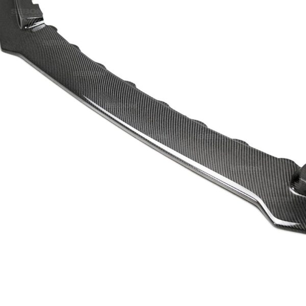 Seibon Carbon, FL17HDCVR-TA, TA-style carbon fiber front lip for 2017-2020 Honda Civic Type R