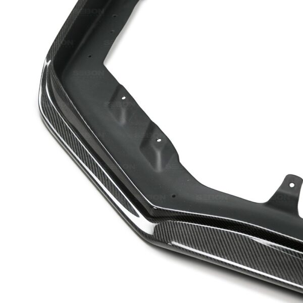 Seibon Carbon, FL18SBIMP-MB3, MB3-style carbon fiber front lip for 2018-2020 Subaru WRX/STi