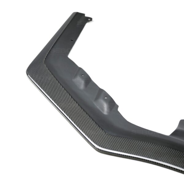 Seibon Carbon, FL18SBIMP-TP, TP-style carbon fiber front lip for 2018-2020 Subaru WRX/STi