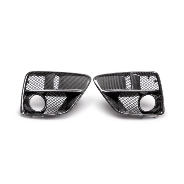 Seibon Carbon, FLS15SBIMP, Carbon fiber fog light surround for 2015-2017 Subaru WRX/STi