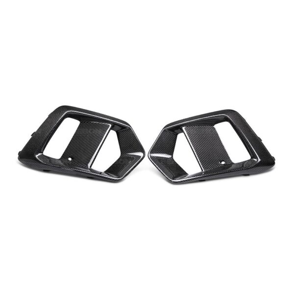Seibon Carbon, FLS16FDFO, Carbon fiber fog light surround for 2016-2018 Ford Focus RS