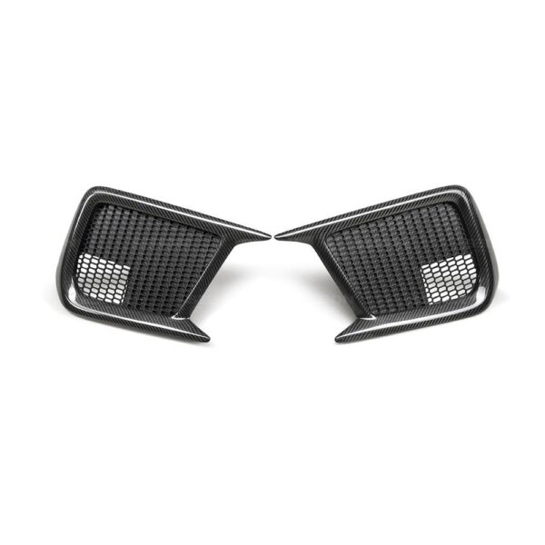 Seibon Carbon, FLS18SBIMP, Carbon fiber fog light surround for 2018-2020 Subaru WRX/STI