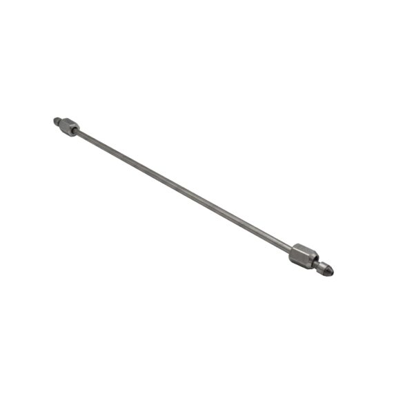 18" High Pressure Fuel Line (8mm x 3.5mm Line, M14x1.5 Nuts)