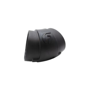 Molded rubber universal elbow for 5" intakes