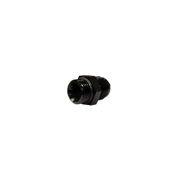 -8 to 3/4"-16 Straight Male Black w/ O-Ring