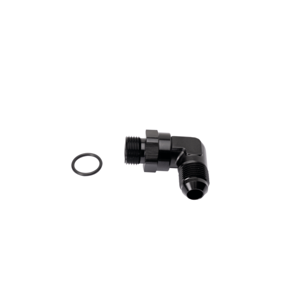 -8AN to 3/4-16 O-ring, 90 Degree Fitting