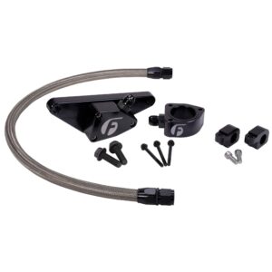 Cummins Coolant Bypass 03-07 Manual Transmission) w/ Stainless Braided Line