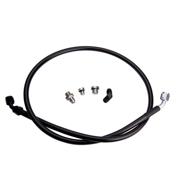 Remote Turbo Feed Kit for 01-16 Duramax with 1/4 NPT Turbo Oil Inlet s300/s400