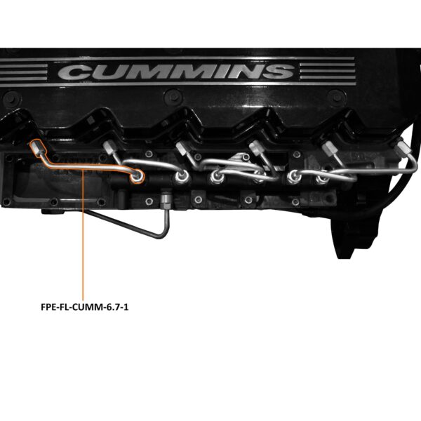 2007.5'-2018' 6.7L Dodge Cummins #1 Injection line