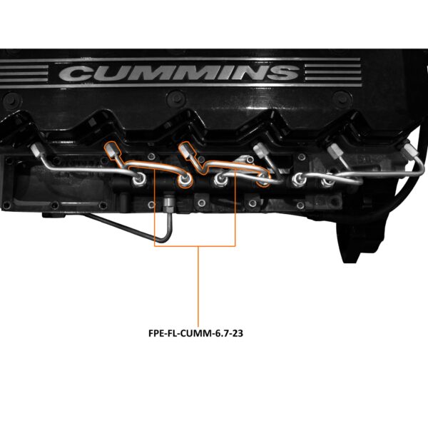 2007.5'-2018' 6.7L Dodge Cummins #2 and #3 Injection Line