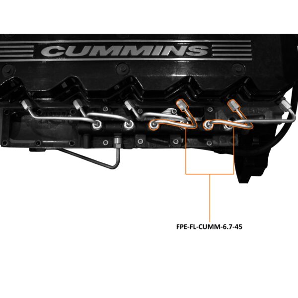2007.5'-2018' 6.7L Dodge Cummins #4 and #5 Injection Line
