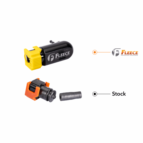 Injector Return Line Repair Fitting for 2017-2024 6.7L Power Stroke - 5 Pack