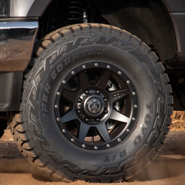 ICON ALLOYS REBOUND HD SAT BLK -18 x 9 / 8 x 180 / 12MM / 5.5" BS
