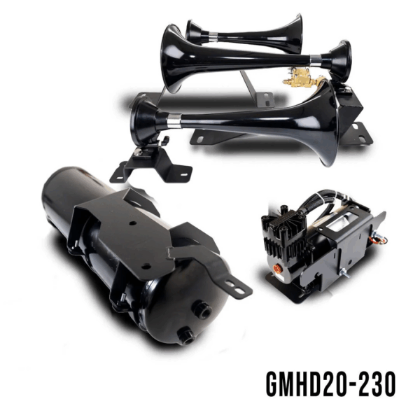 Kleinn Air Horns - GMHD20-230 - Onboard Air w/ Horns