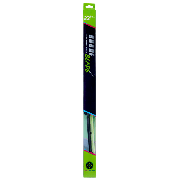 22" 550mm Green Silicone Shadeblade Wiper Blade