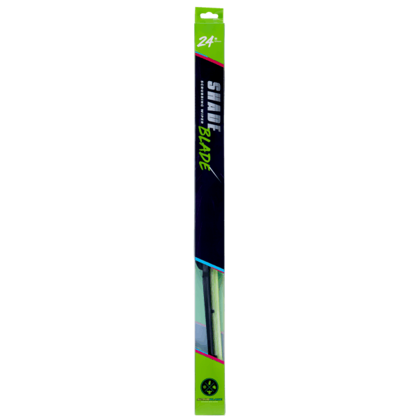 24" 610mm Green Silicone Shadeblade Wiper Blade