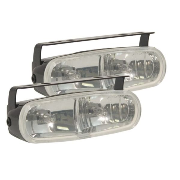 Optilux® Model 2020 Black Dual Beam Fog/Driving Lamp Kit