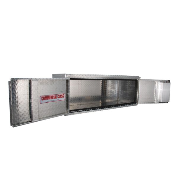 GXTX - HBD1848 - 18inch x 18inch x 48inchL HD Under Body, .100 thick diamond, barn door w/ 3 pt. latch