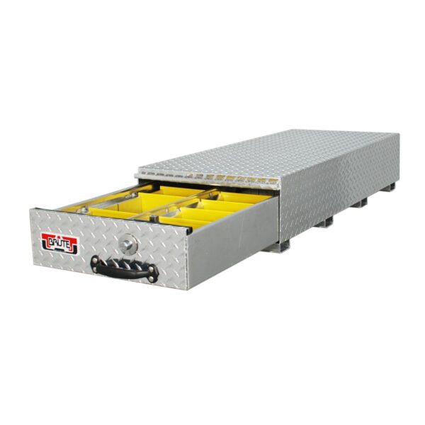 GXTX - HBS306 - 20inch x 9.5inch x 40inch x .100 thick diamond, Bed Safe Roller Drawer Box