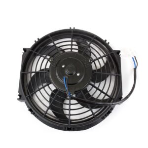 TSP Universal Radiator Fan; S-Blade; 10" Black